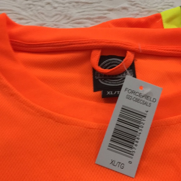 XL & XXL - Two Men’s High Visibility Tees by Forcefield - Picture 2 of 8